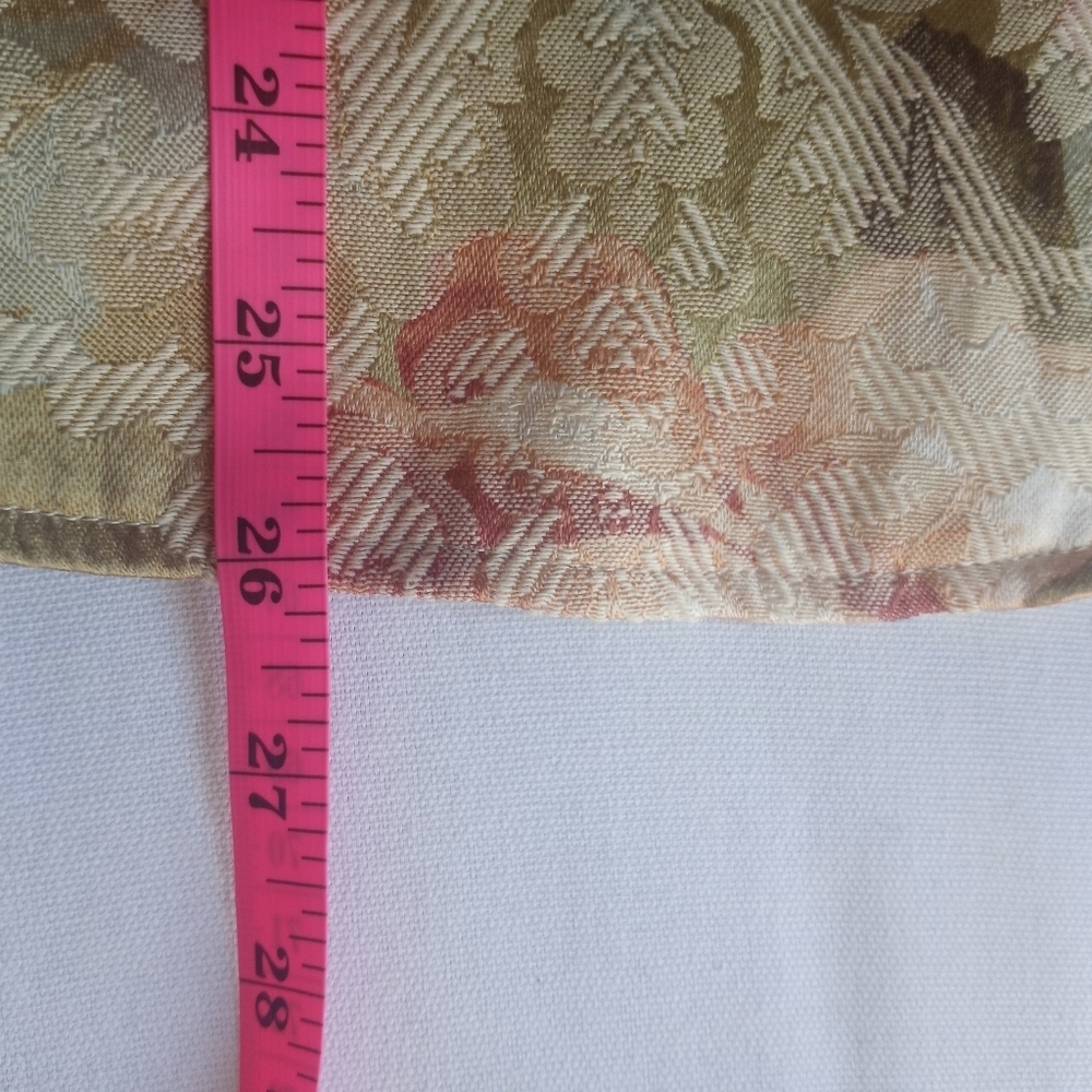 Lane Bryant Cabbage Rose Pink  Tapestry Jaquard Floral  Cottagecore Blazer 20 - Picture 7 of 8